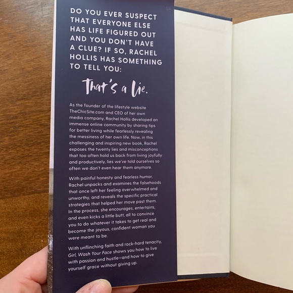 Girl, Wash Your Face by Rachel Hollis. Like new condition - Picture 3 of 3